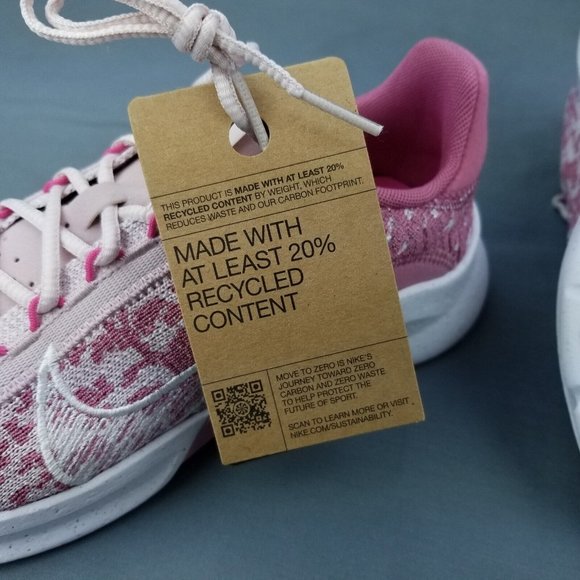 Nike Superrep Go 3 Flyknit Woman's Running Shoes DH3393 600 Pink Sizes 7.5-9 - Picture 9 of 10